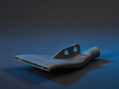 Trivion: Flachstrahldüse aus dem 3D Drucker, SLM Verfahren