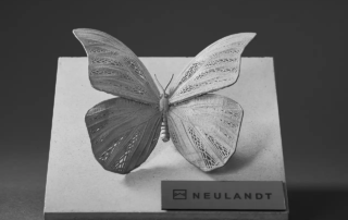 Trivion Referenz NEULANDT Schmetterling aus Metall